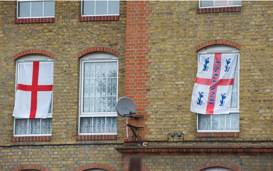 flags-on-house-023d563c image Labour must stop feeling repulsed by the idea of Englishness