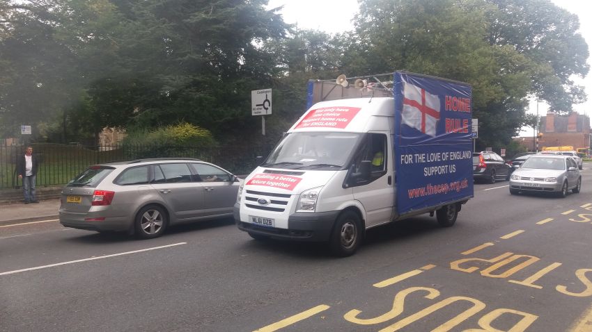 The Campaign for an English Parliament on BBC Essex