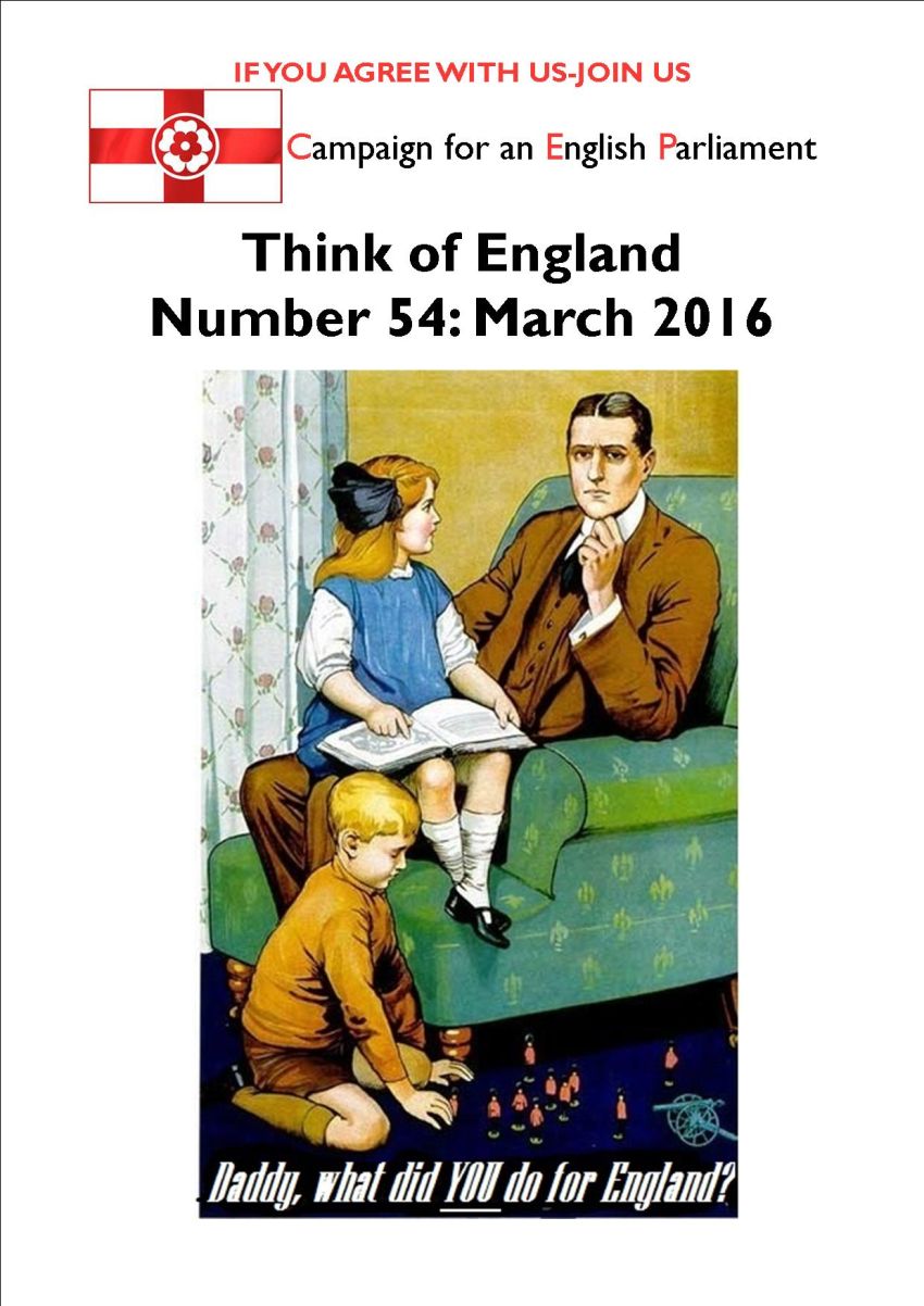 The C.E.P. March 2016 Newsletter
