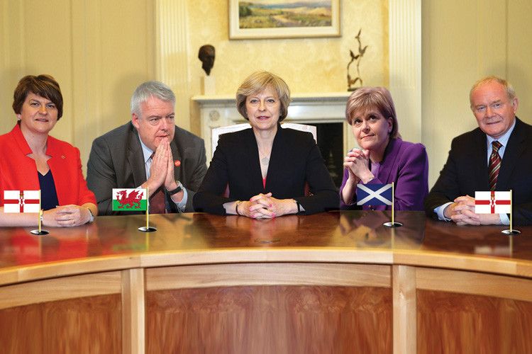 UK Prime Minster Insults the English: where is the English First Minister in these Brexit Talks?